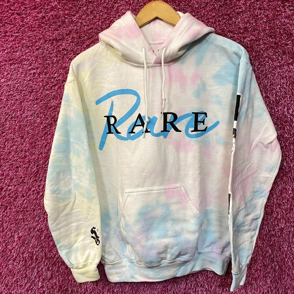 Selena Gomez Rare Graphic Print Tie-Dye Hoodie Small